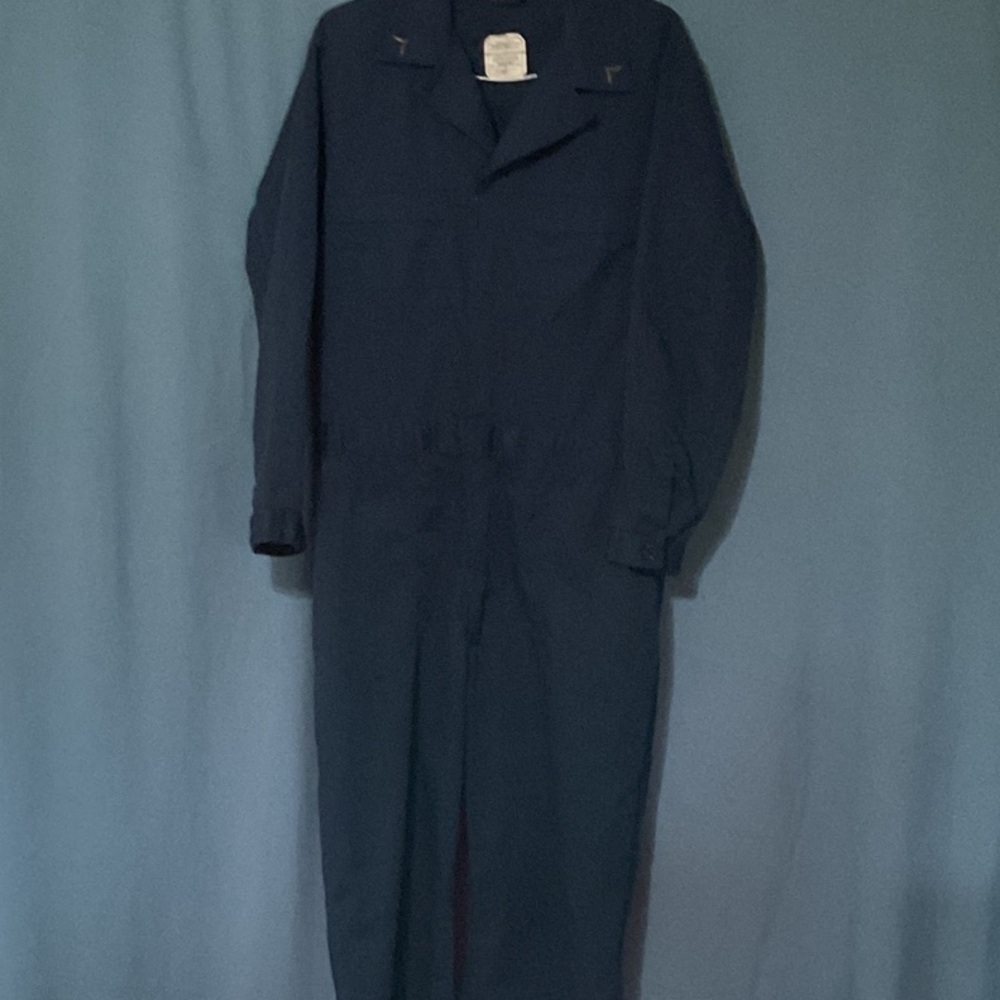 Dark Navy Men's Utility Coveralls